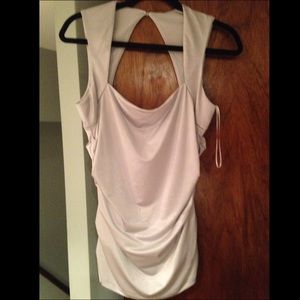 Light Gray Dressy Tank Top